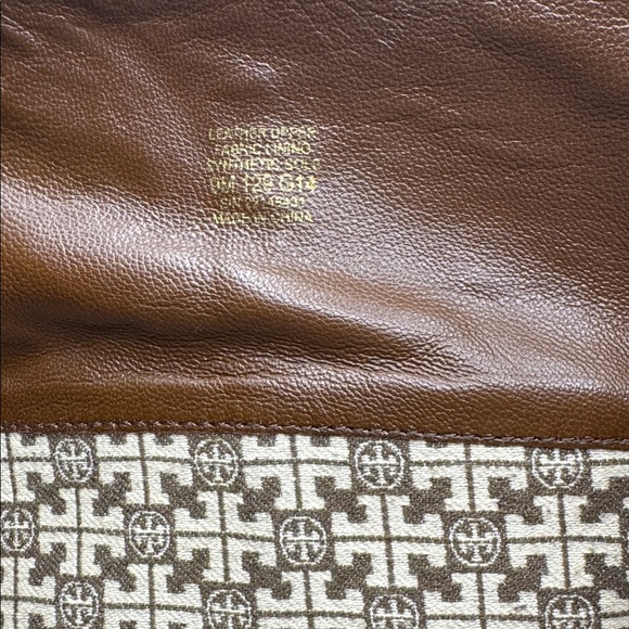 Tory Burch Marlene Riding Boots Brown Leather 9M Gold Buckle Equestrian Tall - Picture 13 of 16